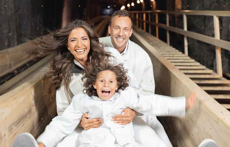 Salzwelten Hallstatt - Familie - Rutsche | © Salzwelten