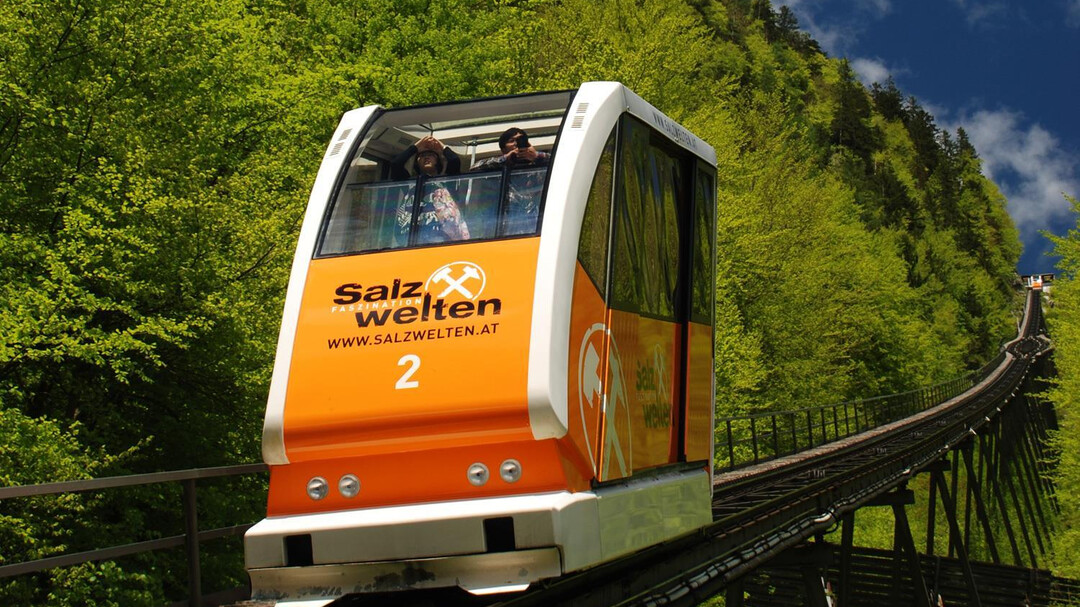 Hallstätter Hochtal, Salzbergbahn | © Salzwelten / Torsten Kraft