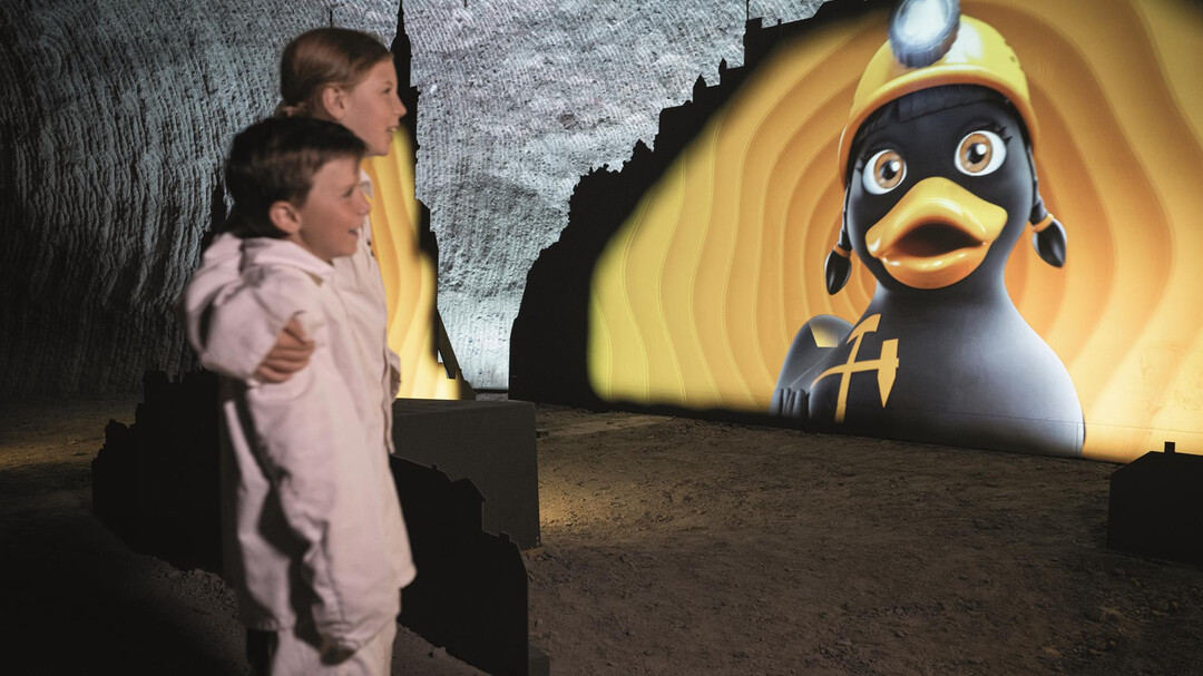 Sally die Grubenente | © Salzwelten / Bergauer