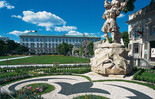 Mirabell gardens with Statue | © Tourismus Salzburg