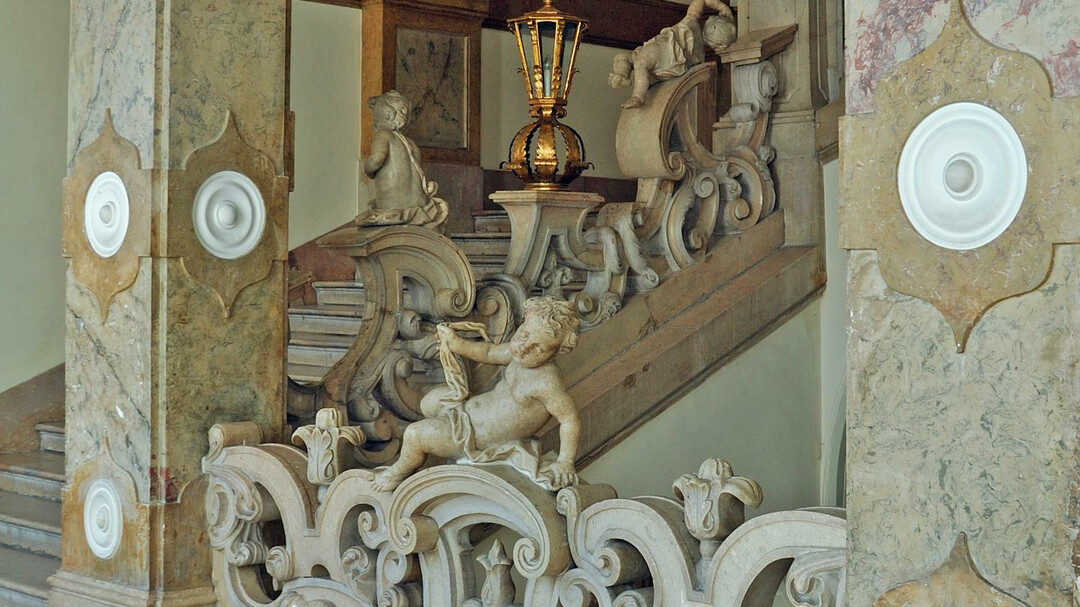 Raphael Donner Stairway | © Tourismus Salzburg