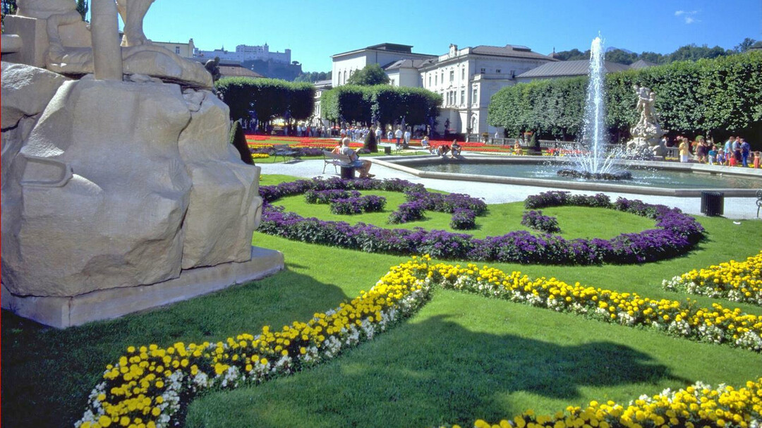 big Fountain in the Mirabell Gardens | © Tourismus Salzburg