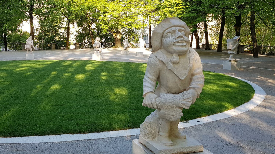 Figure in the Dwarf Garden | © Tourismus Salzburg