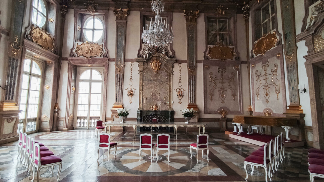 Der Marmorsaal in Schloss Mirabell | © Tourismus Salzburg / B. Brunauer