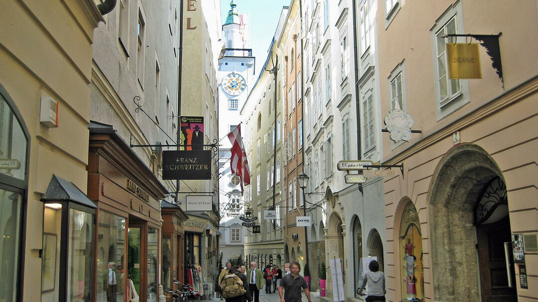 Sigmund-Haffner-Gasse in Salzburg | © Tourismus Salzburg / S. Siller