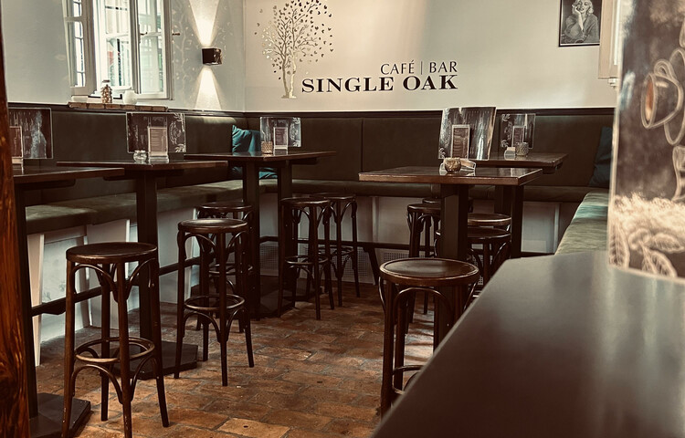 Cafébereich im Erdgeschoss | © Single Oak OG
