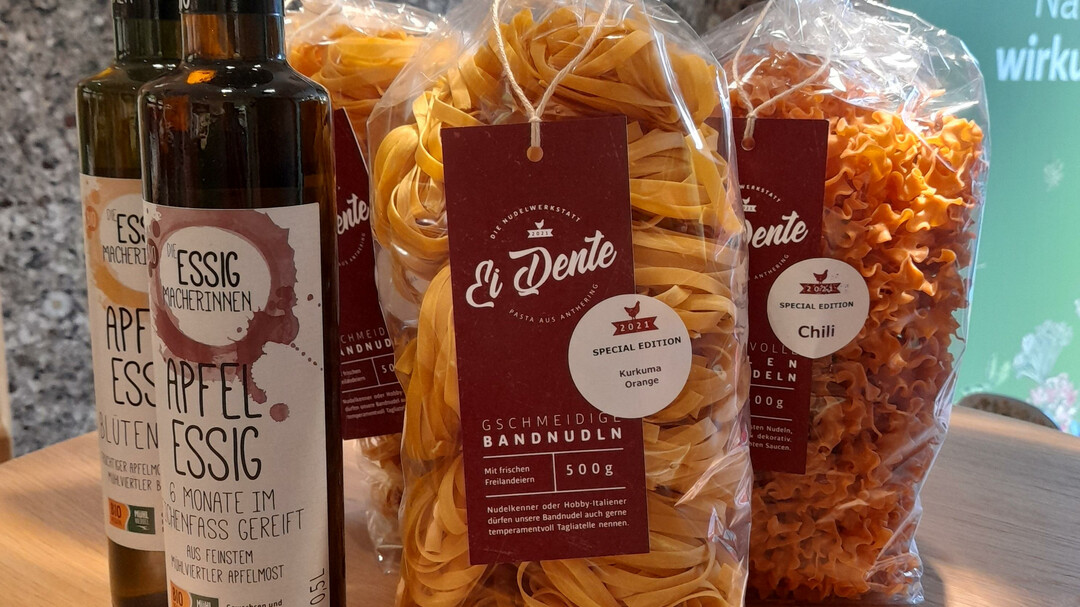Apfelessig und Nudeln | © SonnenMoor