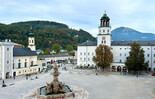 Residenzplatz mit St. Michaelskirche | © Tourismus Salzburg / K. Brugger
