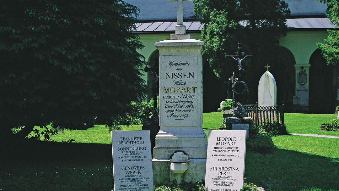 Grabmal von Constanze Mozart | © Tourismus Salzburg