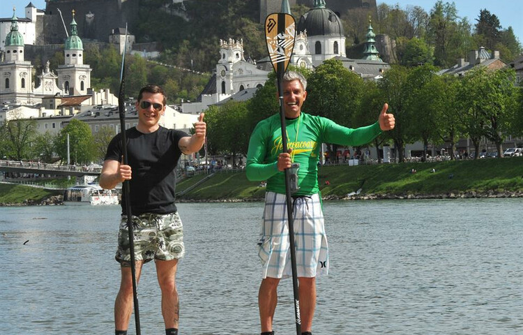 Stand Up Paddling Salzach | © Alex Ebner