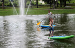 Stand Up Paddling Salzbeach | © Stadt Salzburg/Theresa Weilbuchner