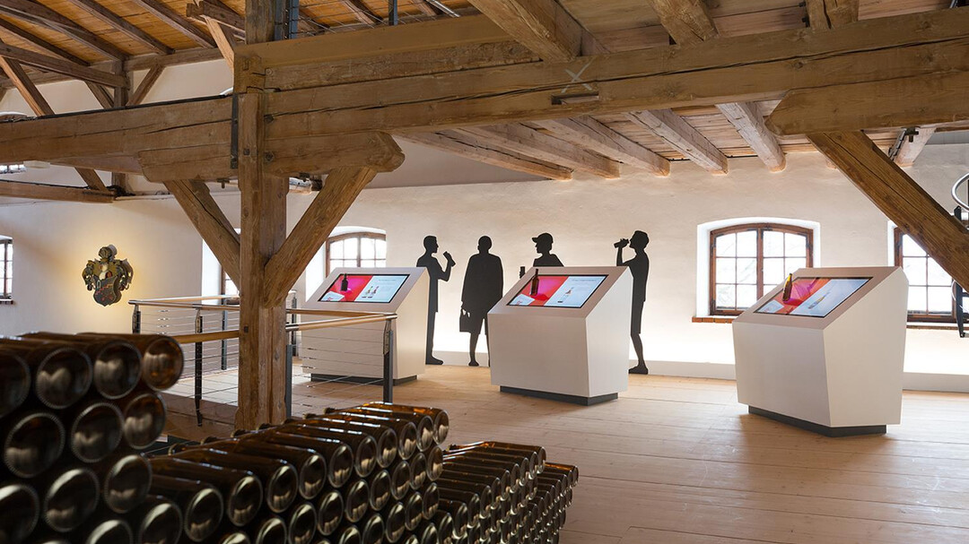interactive beer exhibtion | © Stiegl Brauwelt