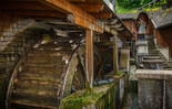 The mill wheel on the Almkanal has been reconstructed from an old model. | © Tourismus Salzburg GmbH, Breitegger G.