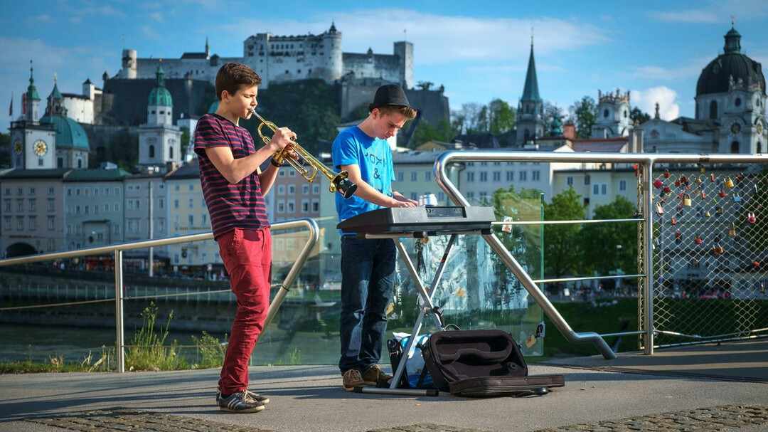 Straßenmusikanten in Salzburg | © Tourismus Salzburg GmbH