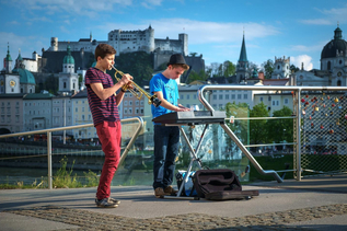 Straßenmusikanten in Salzburg | © Tourismus Salzburg GmbH