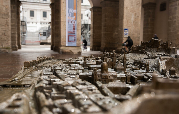 Tactile model of Salzburg's Old Town | © Stadt Salzburg / Rocio Escabosa