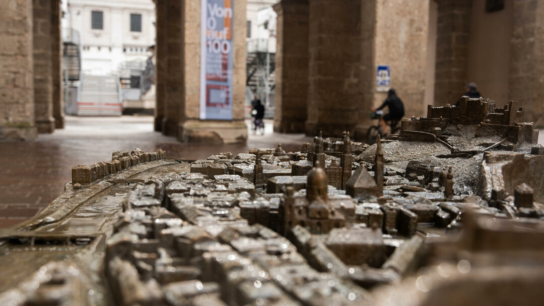 Tactile model of Salzburg's Old Town | © Stadt Salzburg / Rocio Escabosa