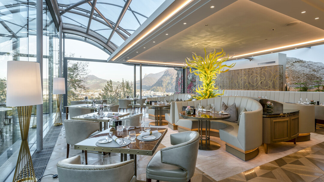 Blick ins Restaurant | © Hotel Schloss Mönchstein