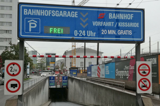 underground parking railway station Salzburg | © Tourismus Salzburg/ St.Loidl