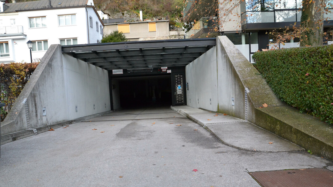 Tiefgarage Imbergstraße Einfahrt | © Tourismus Salzburg
