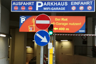 underground parking garage WIFI | © Tourismus Salzburg / St. Loidl