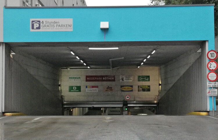 underground parking garage ZIB | © Tourismus Salzburg / St. Loidl