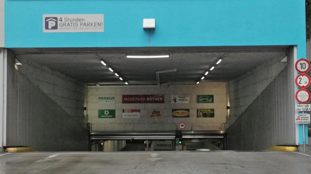 underground parking garage ZIB | © Tourismus Salzburg / St. Loidl