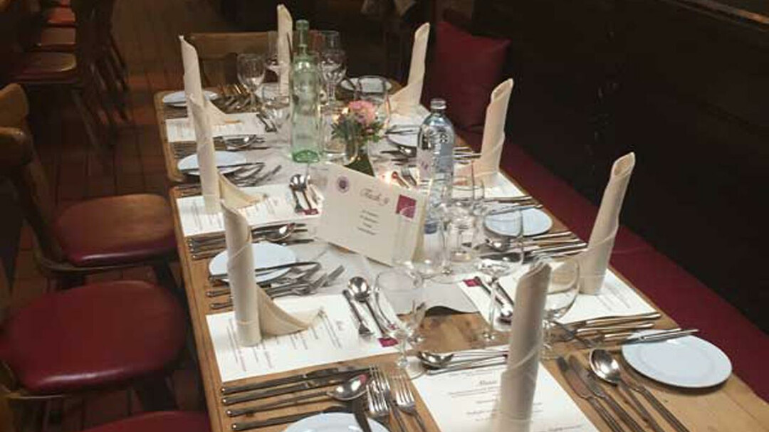 Gedeckter Tisch im Triangel | © Triangel Salzburg