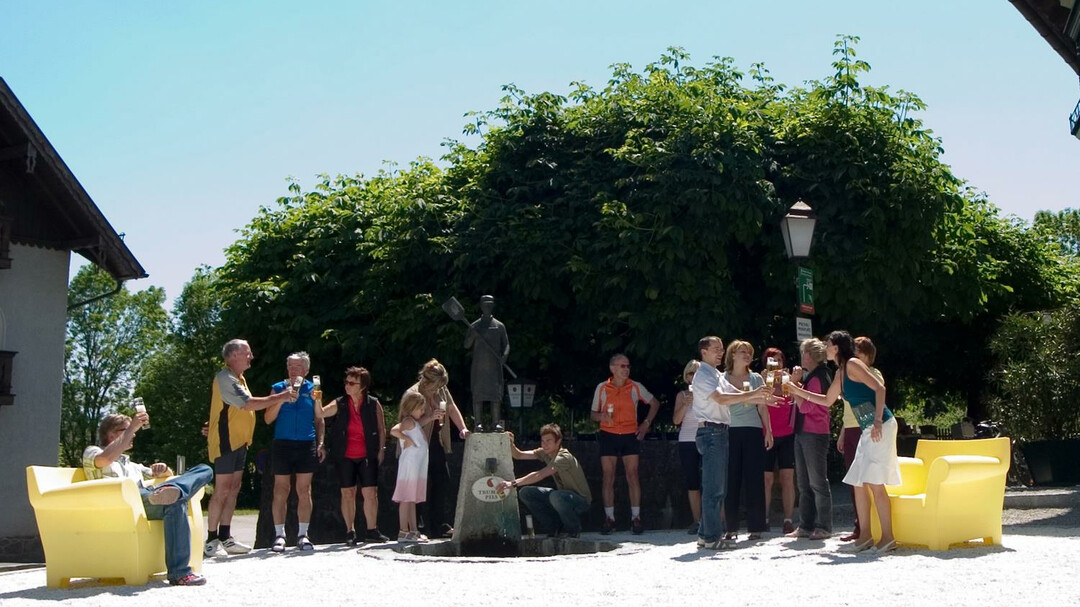 Bierbrunnen | © Trumer Privatbrauerei