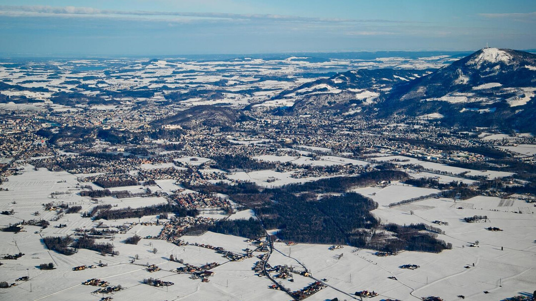 view at the City of Salzburg | © TVB Grödig