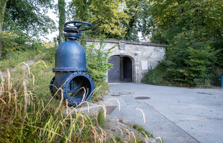 Entrance Water Museum at Mönchsberg | © Salzburg AG