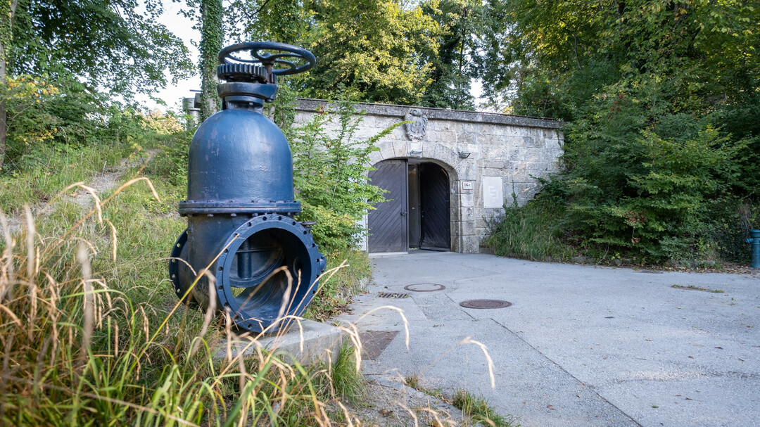 Entrance Water Museum at Mönchsberg | © Salzburg AG