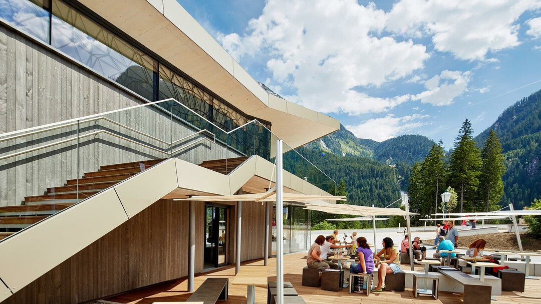 Wasserwelten Besucherzentrum Gastro | © www.huber-fotografie.at