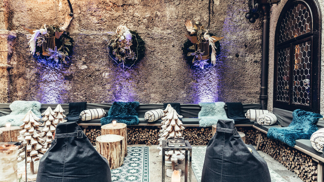 Winter Lounge im St. Peter Stiftskulinarium | © Anja Koppitsch Photography
