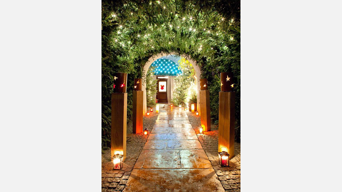 Eingang in die Weihnachtswunderwelt St. Peter | © St. Peter Stiftskulinarium