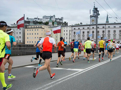 Salzburg Marathon - Staatsbrücke | © Bryan Reinhart