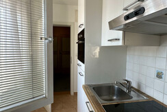 Kompakt Apartment - Küche mit allen Geräten