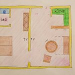 Zdjęcie Apartament, prysznic, WC