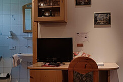 Schreibtisch im Romantikzimmer