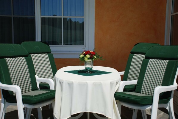 Wohlfühlecke im Garten | © Landhaus Brieger