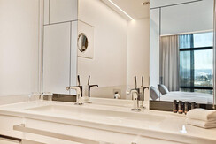 Badezimmer im Doppelzimmer