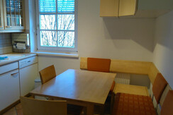 Kitchen with dining area