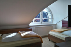 Bedroom #2 with two single beds