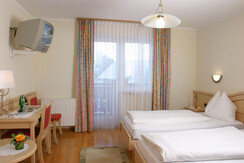 Geräumige Zweibettzimmer