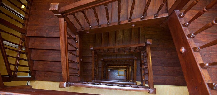 Stiege | © Hotel Schwarzes Rössl