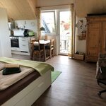 Photo of Apartment, bath, toilet, living room/bedroom | © Haus Seinsch