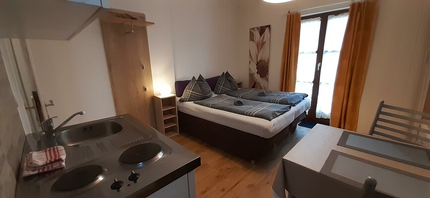 Queensize-Zimmer | © Privatzimmer Haus Schneider