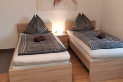 2-Bett-Zimmer Schlafen