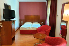 Ein-Zimmer-Apartment mit Balkon