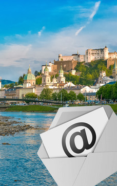 View of Fortress Hohensalzburg across the Salzach River | © Tourismus Salzburg GmbH